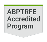 abptrfe accredited program badge